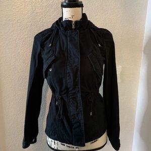 Black button up jacket!